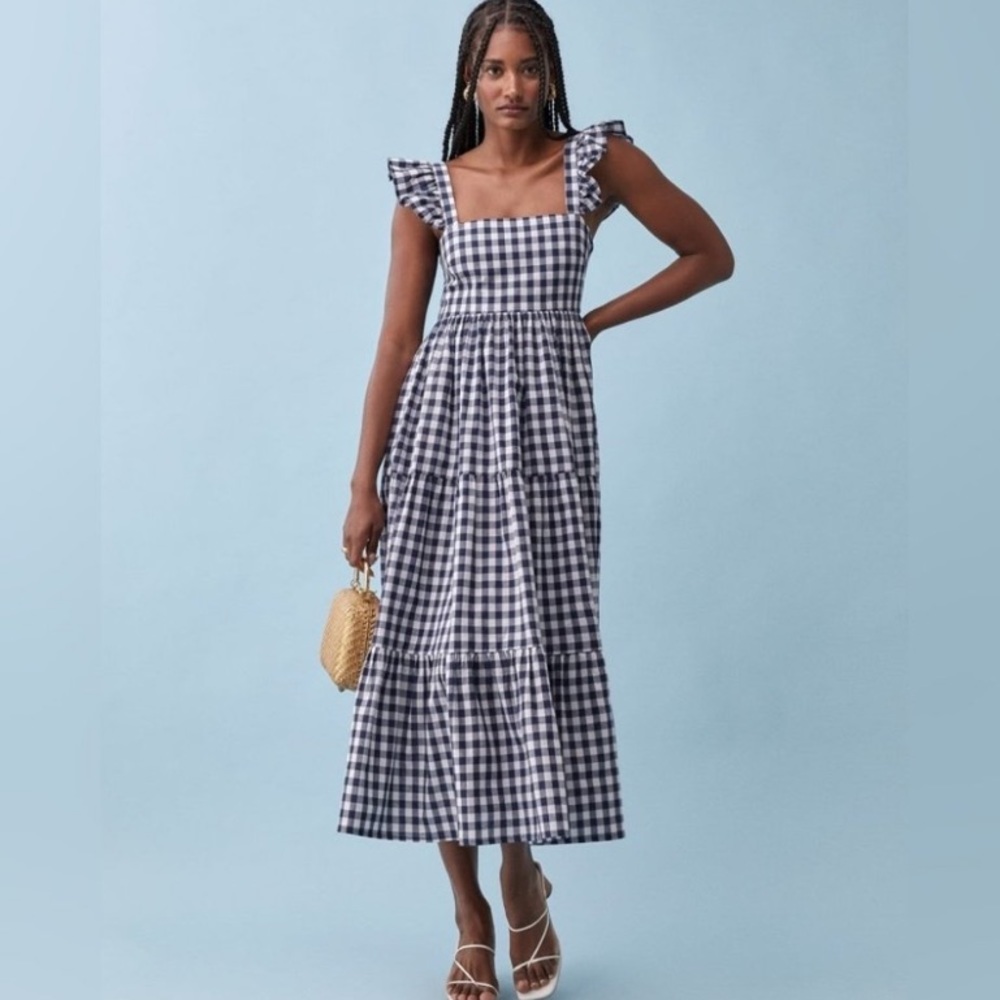 SOLD OUT SOLD Tiered pastel summer maxi Dress Wom - Picture 16 of 17